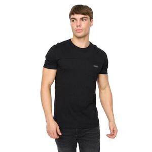 Crosshatch Mens Carritore T-Shirt / Black